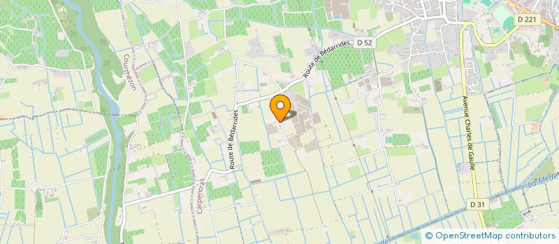 localisation de l'entreprise LA FERME D'ELODIE  SARRIANS