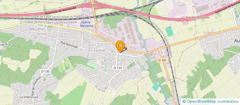 localisation de l'entreprise LA FERME D'EPONE  EPONE