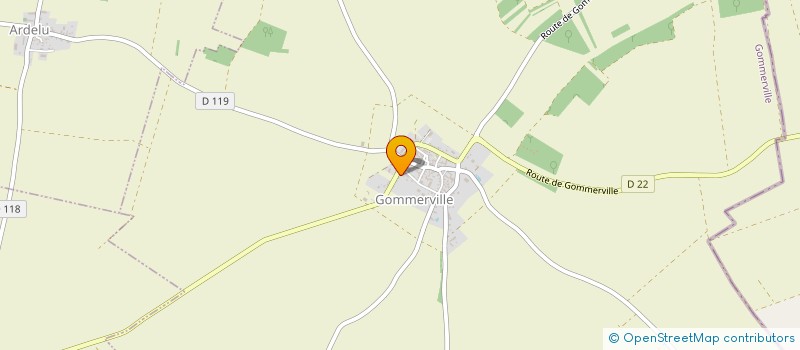 localisation de l'entreprise LA FERME D'HUGO ET JULIEN à GOMMERVILLE