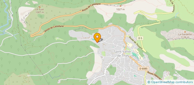 localisation de l'entreprise LA FERME D OPIO  CAUSSOLS