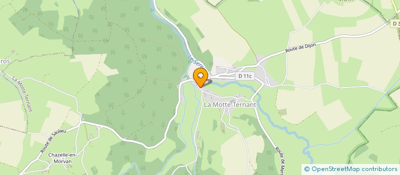 localisation de l'entreprise LA FERME DE BARBOULOTTE  LA MOTTE-TERNANT