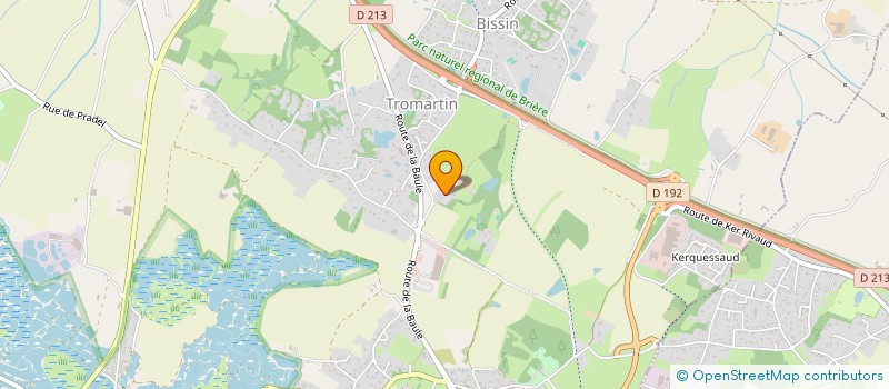 localisation de l'entreprise LA FERME DE BEAUREGARD  GUERANDE