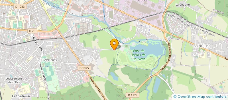 localisation de l'entreprise LA FERME DE BOUVENT à BOURG-EN-BRESSE