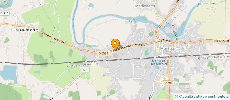 localisation de l'entreprise LA FERME DE BRION  MONTPON-MENESTEROL