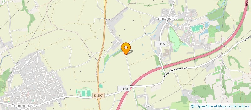 localisation de l'entreprise LA FERME DE CELINE & CO  SIMANDRES