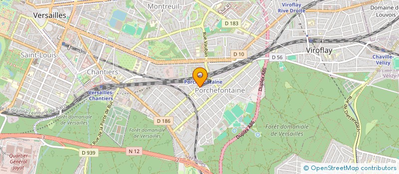 localisation de l'entreprise LA FERME DE CHAILLY SUR ARMANCON à VERSAILLES