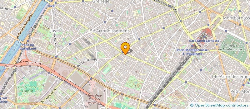 localisation de l'entreprise LA FERME DE CHANTAL  PARIS