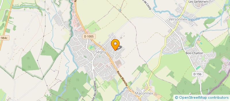 localisation de l'entreprise LA FERME DE CHENAZ-SOS ANIMAUX DE LA FERME  SEGNY