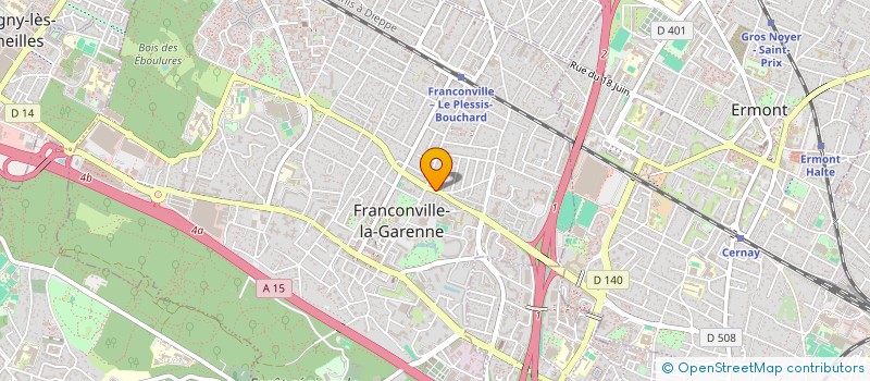 localisation de l'entreprise LA FERME DE FRANCONVILLE  FRANCONVILLE