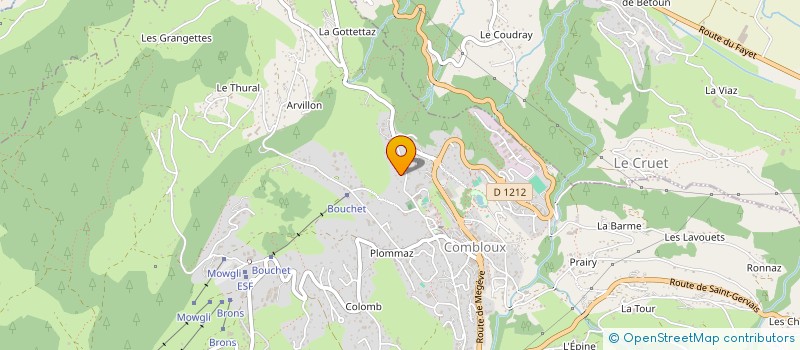 localisation de l'entreprise LA FERME DE JANTON  COMBLOUX