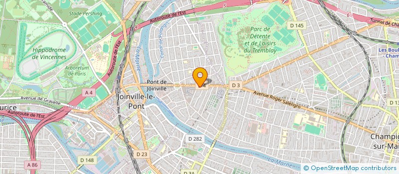 localisation de l'entreprise LA FERME DE JOINVILLE à JOINVILLE-LE-PONT