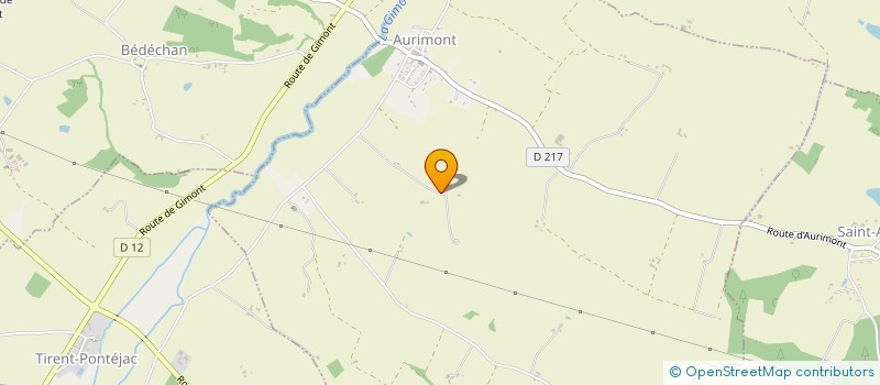 localisation de l'entreprise LA FERME DE JONELI  AURIMONT