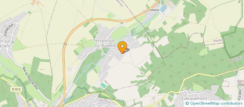 localisation de l'entreprise LA FERME DE L'AUBETTE à TESSANCOURT-SUR-AUBETTE