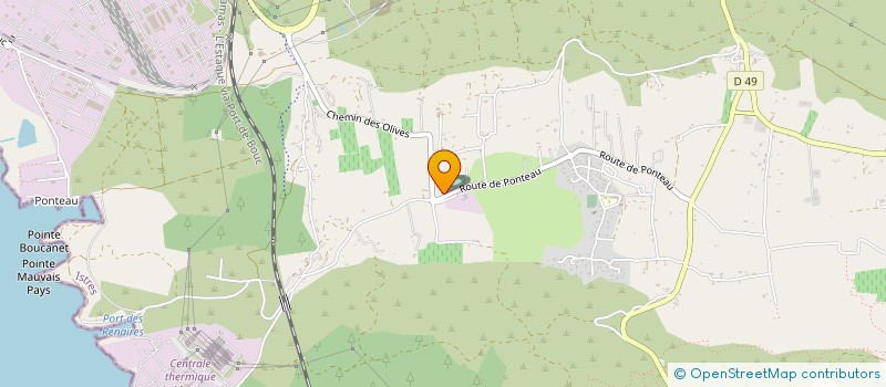 localisation de l'entreprise LA FERME DE L'ETANG à MARTIGUES
