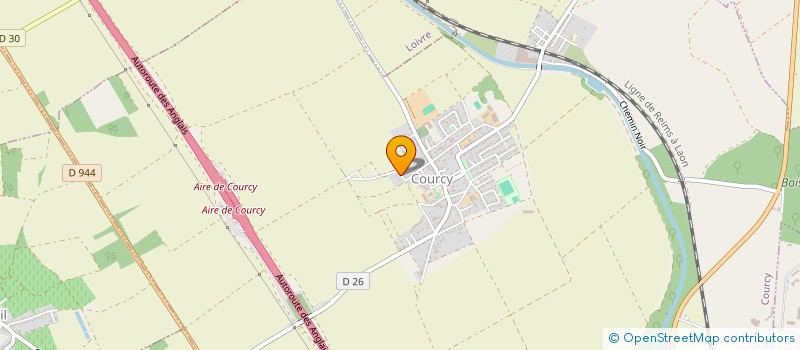 localisation de l'entreprise LA FERME DE L HERMITAGE  BRIMONT