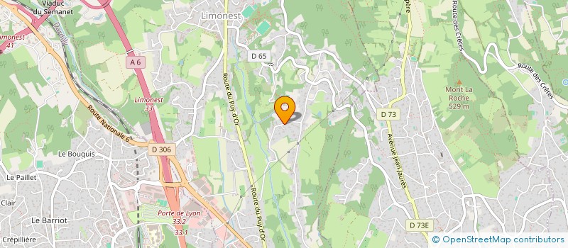 localisation de l'entreprise LA FERME DE L'HERMITAGE  LIMONEST