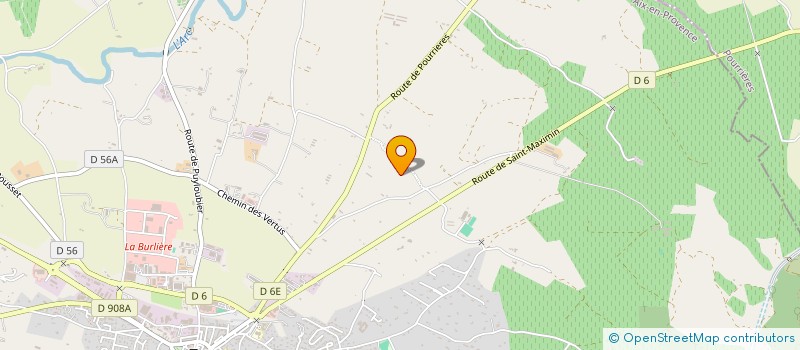 localisation de l'entreprise LA FERME DE L'OLYMPE à TRETS
