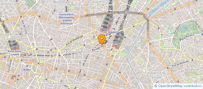 localisation de l'entreprise LA FERME DE L'ONCLE FRANCK  PARIS