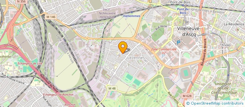 localisation de l'entreprise LA FERME DE LA BRUME à LEZENNES