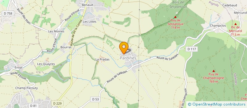 localisation de l'entreprise LA FERME DE LA COMTE à PIGNOLS