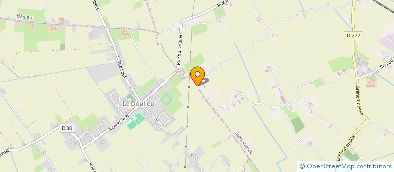 localisation de l'entreprise LA FERME DE LA HAIE D'EPINES à STEENWERCK