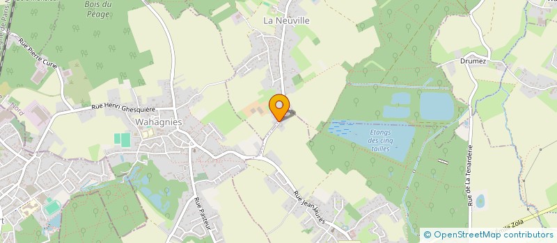 localisation de l'entreprise LA FERME DE LA NEUVILLE  LA NEUVILLE