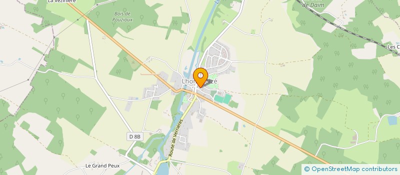 localisation de l'entreprise LA FERME DE LA PAPINIERE à LHOMMAIZE