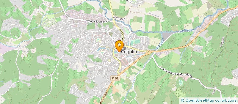 localisation de l'entreprise LA FERME DE LA SPIRULINE 83310 à COGOLIN
