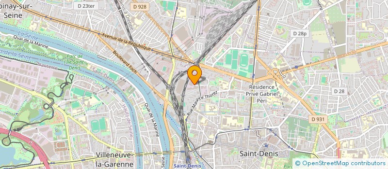 localisation de l'entreprise LA FERME DE LOING à SAINT-DENIS