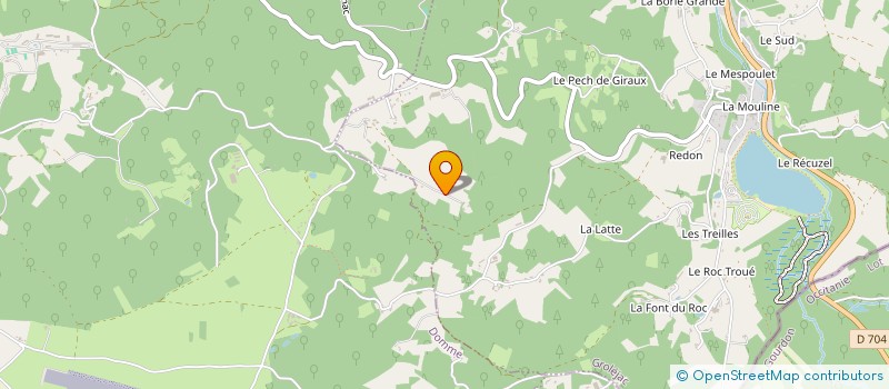 localisation de l'entreprise LA FERME DE LOL à CENAC-ET-SAINT-JULIEN