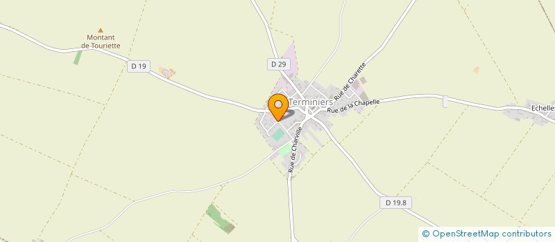 localisation de l'entreprise LA FERME DE LOUIS à TERMINIERS