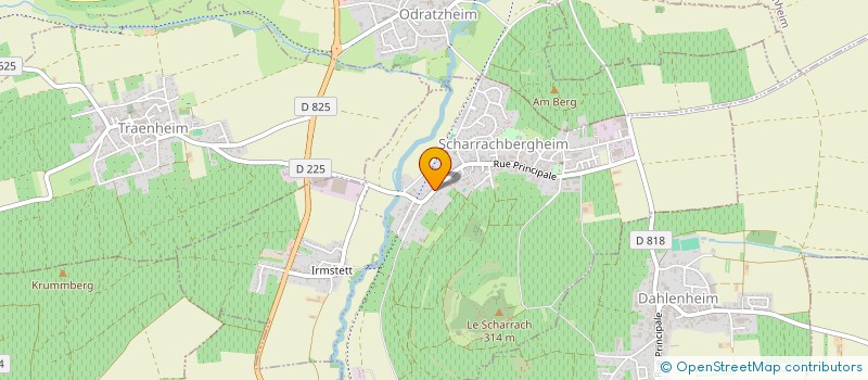 localisation de l'entreprise LA FERME DE LOUISE à HOHENGŒFT