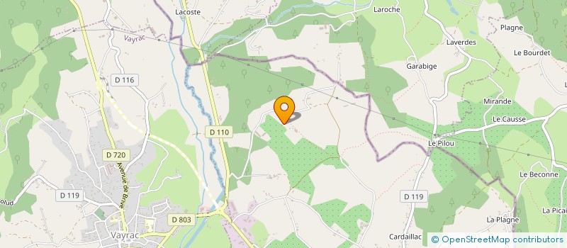 localisation de l'entreprise LA FERME DE LOUISOTTE à BETAILLE