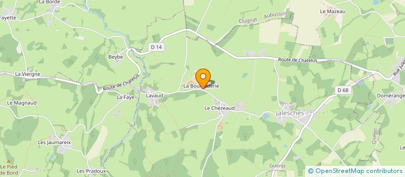 localisation de l'entreprise LA FERME DE MANIL  JALESCHES