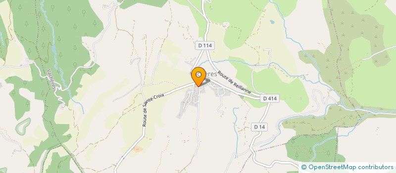 localisation de l'entreprise LA FERME DE MAREMBRENE à MONTJUSTIN