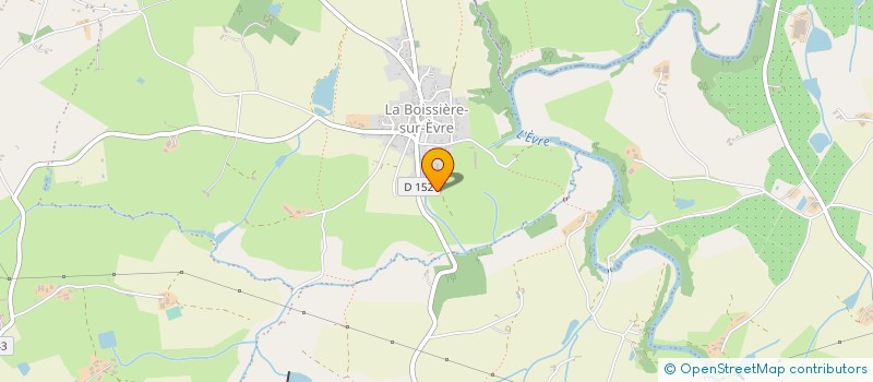 localisation de l'entreprise LA FERME DE MARGUERITE à MONTREVAULT-SUR-EVRE