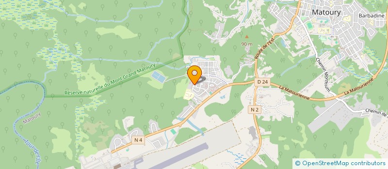 localisation de l'entreprise LA FERME DE MENADO à MATOURY