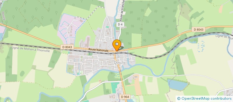 localisation de l'entreprise LA FERME DE MJ  DOUZY