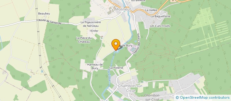 localisation de l'entreprise LA FERME DE MOULINS  LANDES-LE-GAULOIS