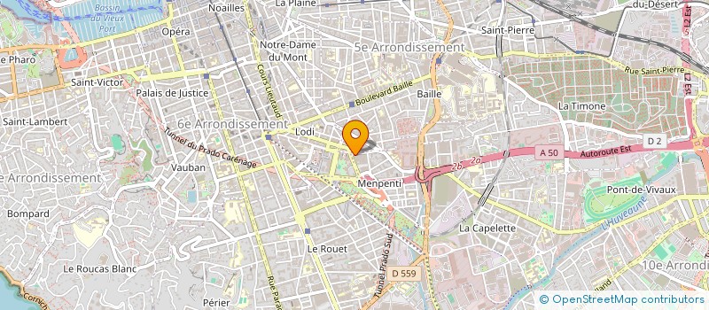 localisation de l'entreprise LA FERME DE NOE à MARSEILLE