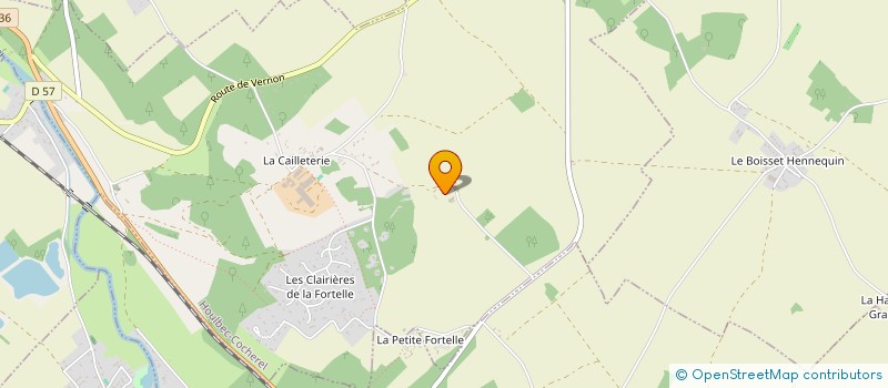 localisation de l'entreprise LA FERME DE PACY  PACY-SUR-EURE