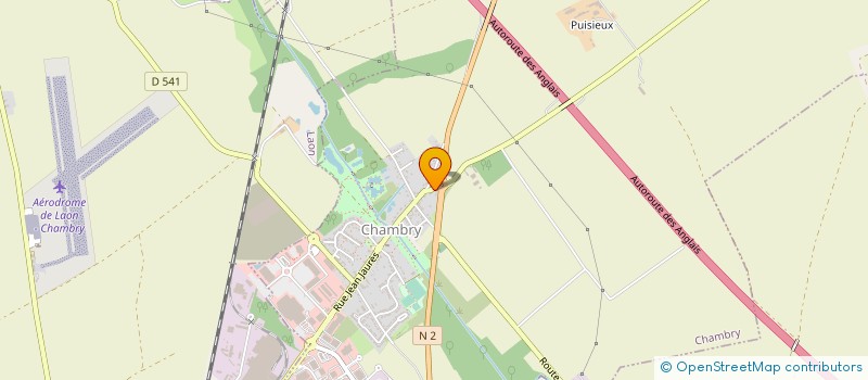 localisation de l'entreprise LA FERME DE PAULINE à CHAMBRY