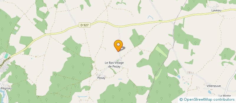 localisation de l'entreprise LA FERME DE PEZAY à OULCHES
