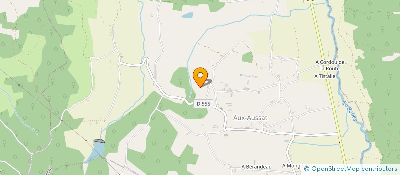localisation de l'entreprise LA FERME DE PHALANGE à AUX-AUSSAT