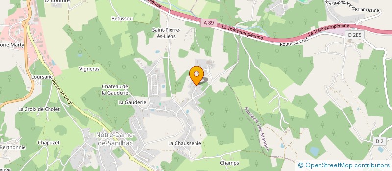 localisation de l'entreprise LA FERME DE PUICHENY à SANILHAC