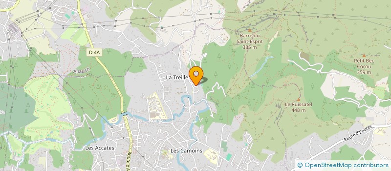 localisation de l'entreprise LA FERME DE RAVEL à MARSEILLE