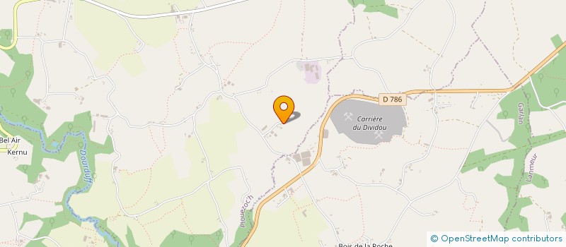 localisation de l'entreprise LA FERME DE REST AR ROUE à PLOUEZOC'H
