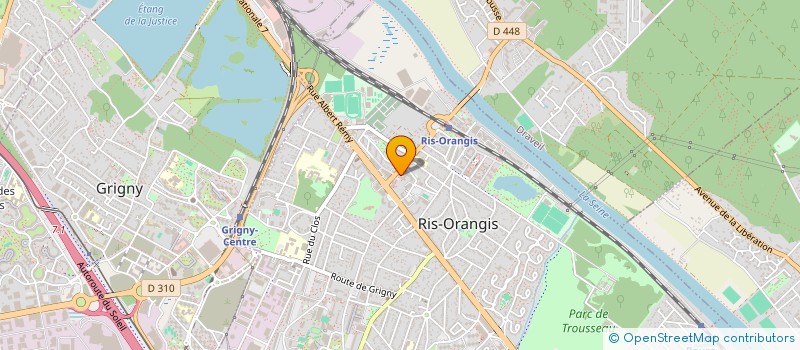localisation de l'entreprise LA FERME DE RIS à RIS-ORANGIS
