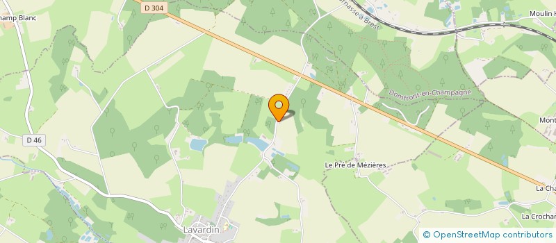 localisation de l'entreprise LA FERME DE SAINT FRAY  LA CHAPELLE SAINT FRAY