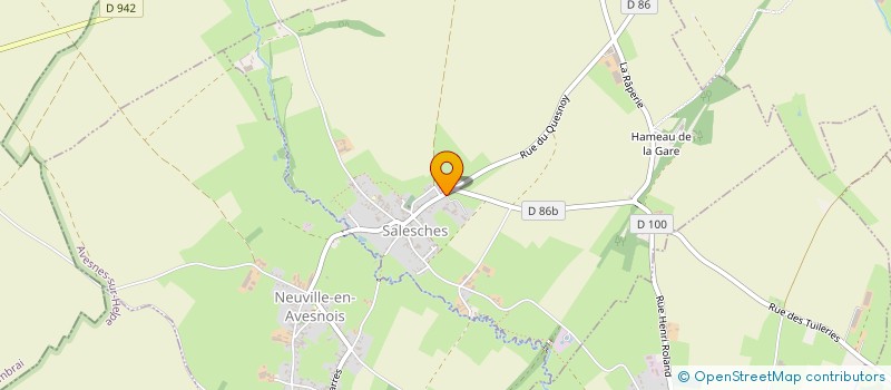 localisation de l'entreprise LA FERME DE SAINT-HUMBERT  SALESCHES